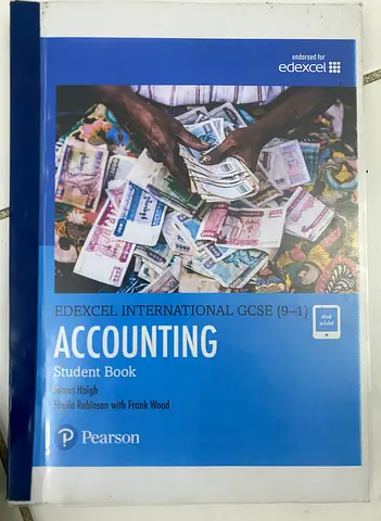 IGCSE accounting textbook photocopy - brand new
