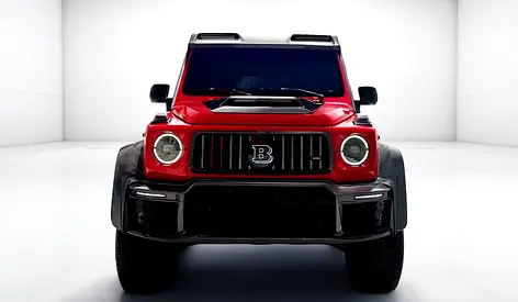 G63 4x4 with brabus carbon kit
