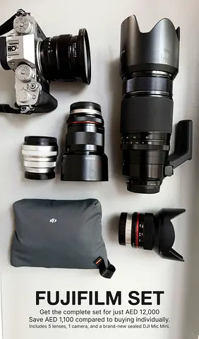 Fujifilm Camera and Lens Set