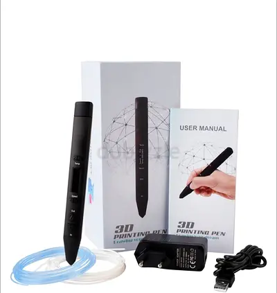 3D Printing Pen Kit with Power Adapter and Filament (Like-New)