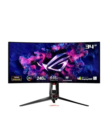 34 inch ROG Swift OLED Ultrawide 800R Curved Gaming Monitor (PG34WCDM)