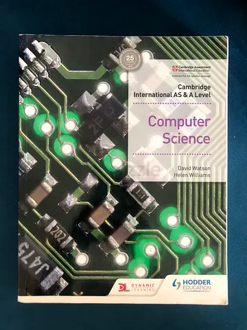 A Level Cambridge Computer Science Text book