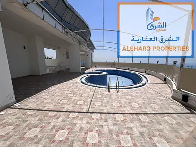 للإيجار السنوي روف كامل للإيجار في كورنيش عجمان