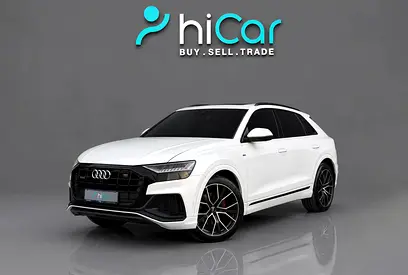AED 3,449 P.M • 0% Downpayment • Audi Q8 55 TFSI S Line • Agency Service Contract
