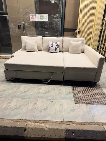 Comfortable 3 Seater Sofa Bed with Storage