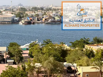 للايجار ابراج الخور A1 3 غرف وصاله خادمه اطلاله بحر كامله 4 حمامات عائلات 60 الف دفعتين