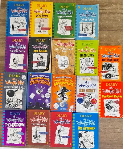 Diary of a Wimpy Kid Collection - 18 Books