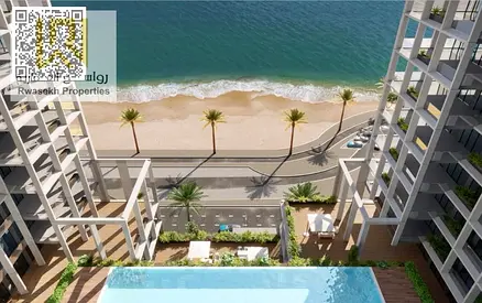 "Own a Luxury 2-Bedroom Apartment with Direct Ajman Corniche View – Moujan Towers with Only 5% Down Payment"
