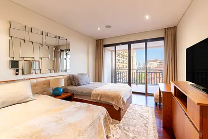 Luxury 2 bedroom apartment | Fully furnished | Beachfront living | Royal Amwaj Residences North, Pa