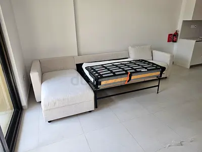 Ikea vimle L shape sofa bed Beige