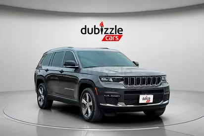 AED 2128/month | 2022 Jeep Grand Cherokee L | GCC Specs | Ref#508273