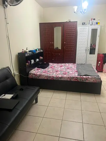 Family room with attached toilet and balcony
