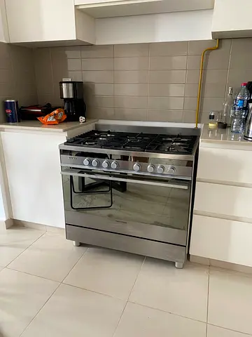 Fisher paykel top gas oven electric cooker with Digital 90x60cm perfect condition