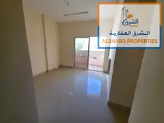 Two bedrooms, a living room, two bathrooms, and a balcony. Second row from the Corniche.