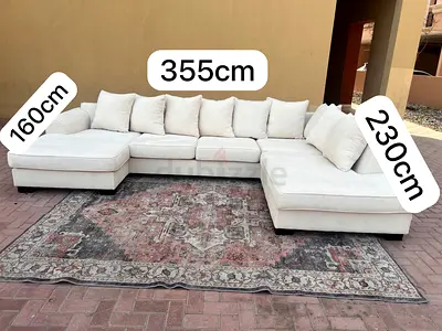 Amazing Condition The One Kingston Ushape Sofa Beige