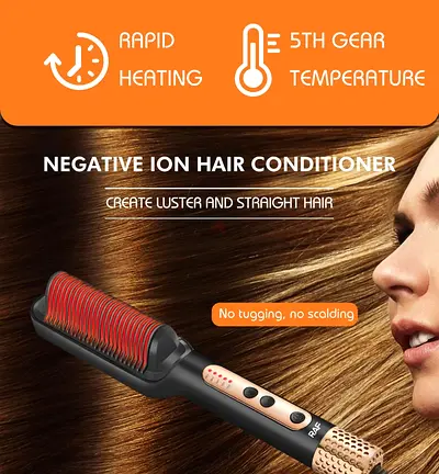 RAF Hair Straightener Brush