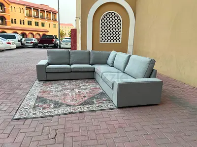 Selling high quality IKEA ______ KIVIK Corner Sofa light gray Like new Condition