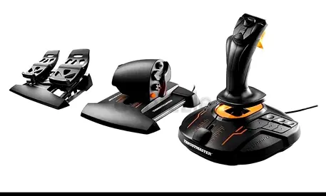 Thrustmaster T-Flight Hotas X joystick, throttle and pedals set - complete flight controller