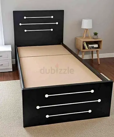 Single bed with mattress available