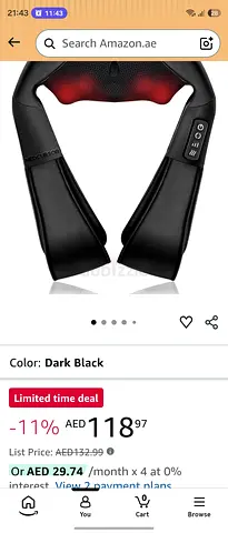 Back and shoulder massager