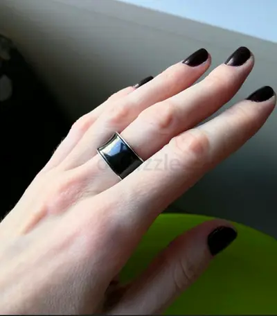 Wide Band Designer Ring. Size 7/8. Unused. Unwanted Gift. Worth Over AED 6K. Selling: AED. 2,700.