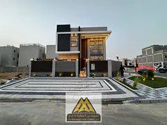 Luxury corner villa with 4 master bedrooms in Al Helio 2 area, close to Azha roundabout and near all