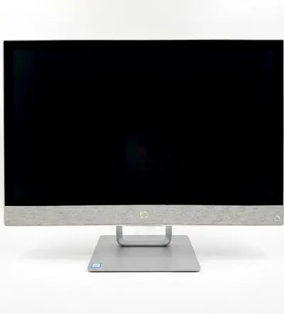 HP All-in-One Monitor with Stand - 24" (Silver) - Good Condition