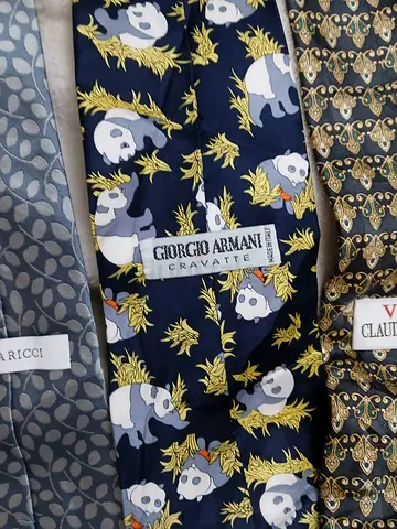 Mix branded necktie