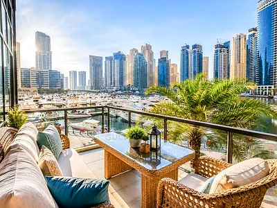 Marina View | Low Floor | Semi-Furnished