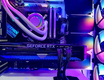 Custom Gaming PC with GeForce RTX 3080 GPU