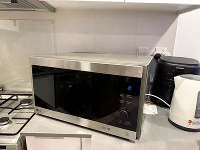 LG Smart Inverter Microwave with Grill – Stainless Steel