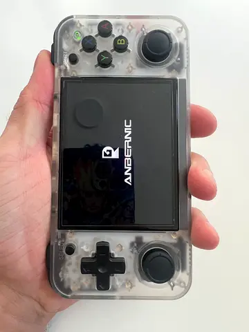 Anbernic RG35hh X retro gaming handheld with 4000+ games