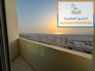 Two bedrooms and a living room directly on the Corniche - spacious balcony overlooking the Corniche - excellent finishing and fully lit - close to all