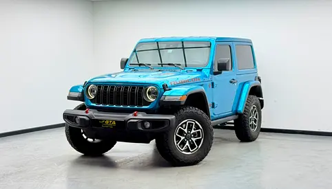 2024 Jeep Wrangler Rubicon, 2029 Jeep Warranty + Service Pack, Full Jeep Service History, GCC