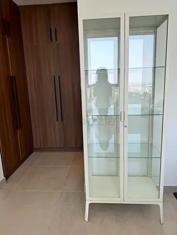 IKEA MILSBO GLASS DISPLAY CABNET PERFECT CONDITION