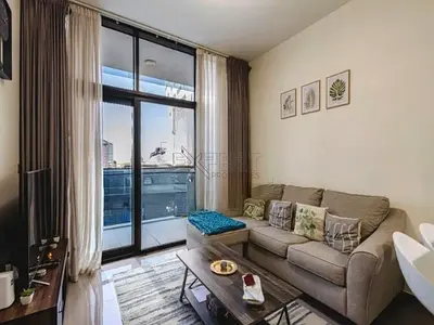 Bright Furnished Unit | Balcony & Panoramic City Views | High Floor