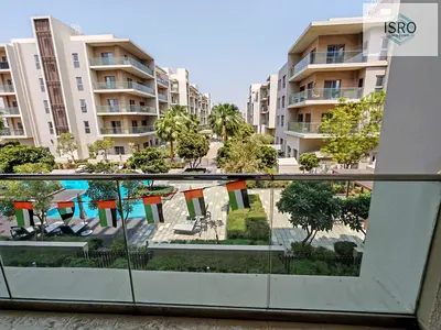 Lavish 2BR 90k with double balcony pool view