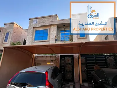 فيلا مستقلة 3 طوابق مفروشة بالكامل VIP مع 6 غرف ماستر وغرفة خادمة ومواقف مغطاة | الزاهية عجمان