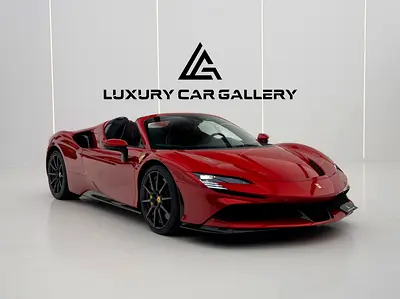 FERRARI SF90 SPIDER | LOW MILAGE 230 KM | 2023 | Full Carbon.