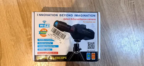 Dashcam with WiFi and 1080P Full HD - New in Box