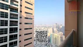 one Bedroom Big size City view Available For In Ajman One Tower