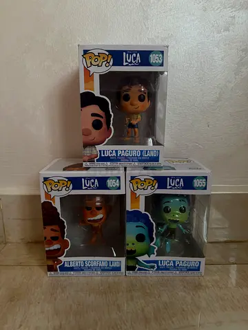 Disney Pixar Luca Funko Pop Bundle (Set of 3) - Luca & Alberto