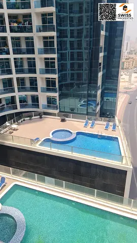 🏠 2 BHK Apartment for Yearly Rent – Oasis Tower 2, Ajman 💰 Annual Rent: AED 48,000