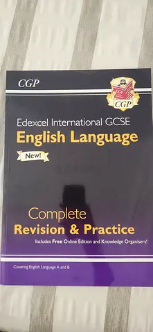 CGP Edexcel International GCSE English Language Complete Revision & Practice (Like New)