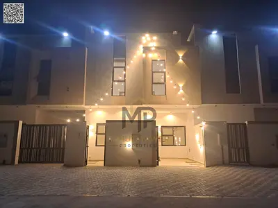 Townhouse for sale at ajman| al zahia area| 4 master rooms,majlis,hall, maid room, roof | freehold