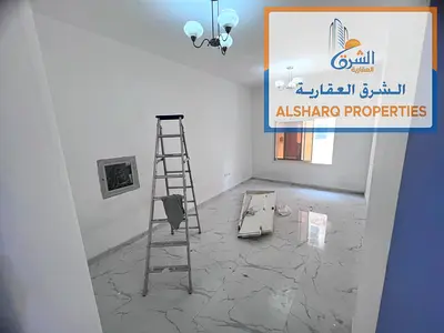 Looking for spacious living in Al Jurf 3? A two-bedroom apartment with central air conditioning, two bathrooms, and easy access to Dubai and Sharjah i