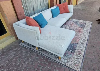 Brand new condition Crate&Barrel L Shape Sofa Excellent condition