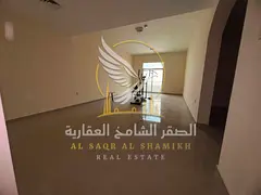 Two bedrooms and hall in Al Qulaya Sharjah balcony open view central AC free maintenance sandy parki