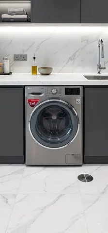 LG Latest Model 8kg Washer / 5kg Dryer – Touch Display | Steam Technology | 2-in-1