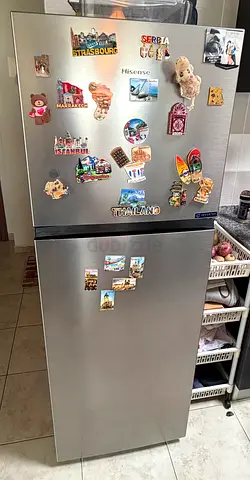 Hisense Top Freezer Refrigerator - excellent Condition. Carrefour Warranty until September 2027